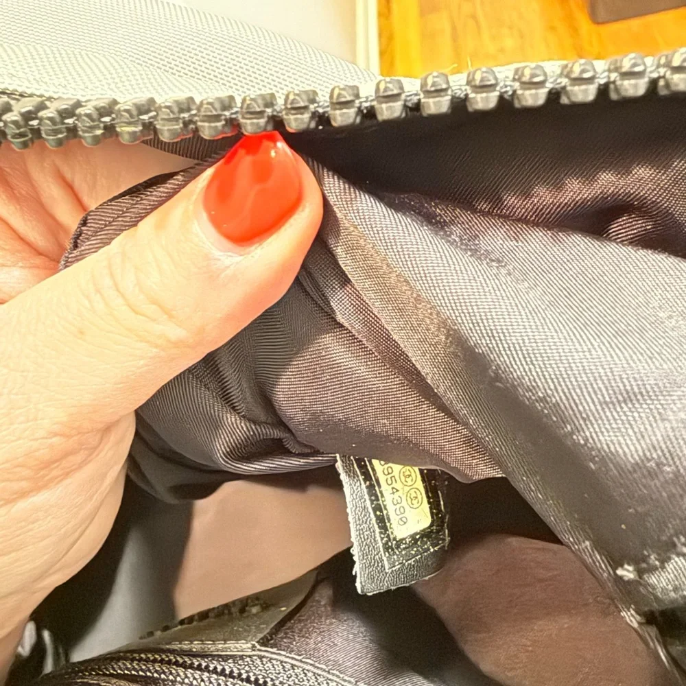 Chanel Black Gym/Duffle Bag